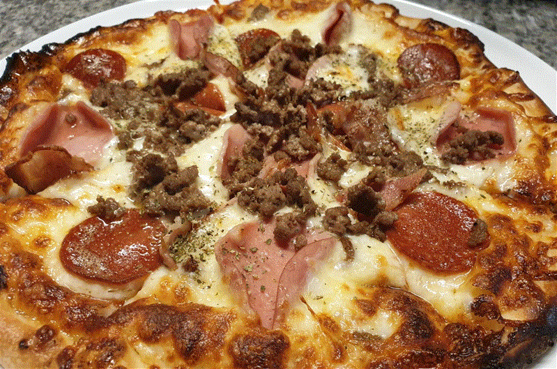 Pizza Meat Delight - Oriento Restaurant